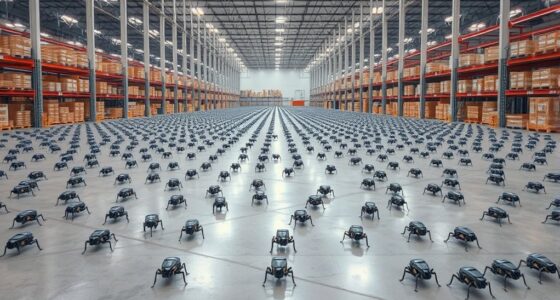 ant inspired warehouse automation