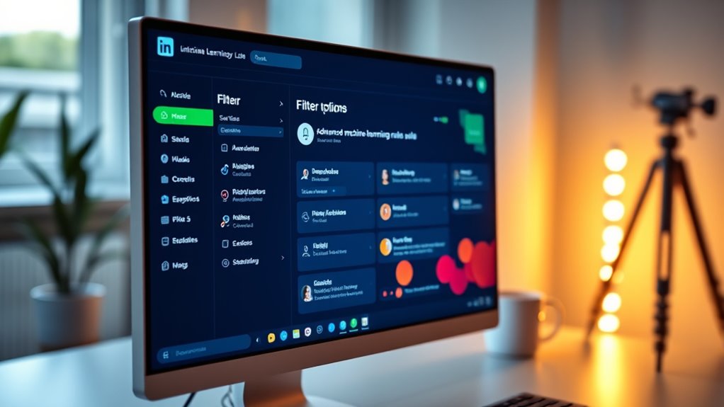 leverage linkedin job filters