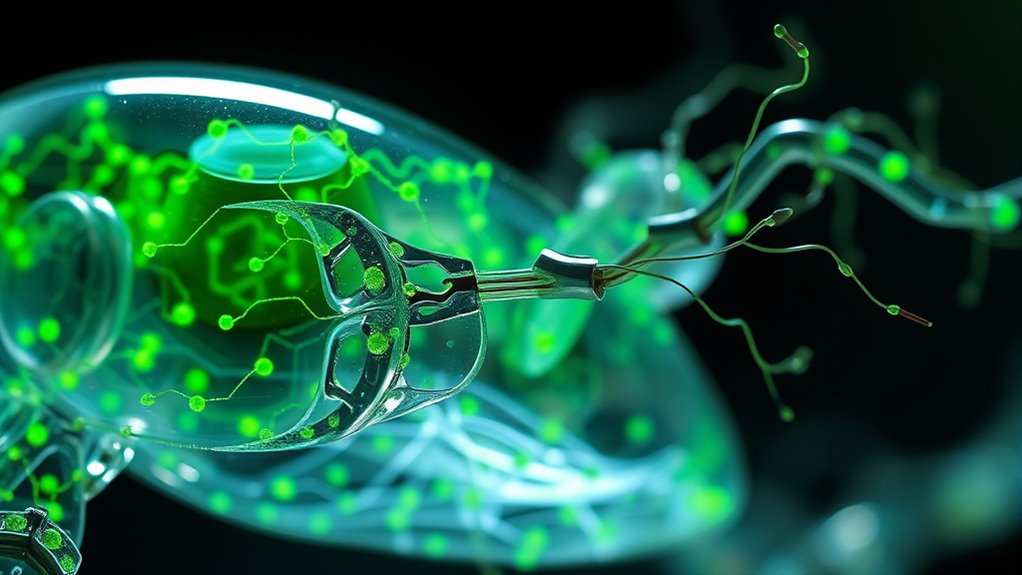 self healing living cell robots