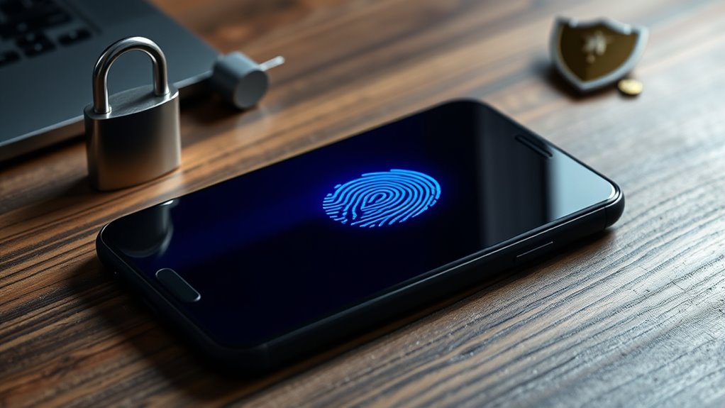secure device through biometrics