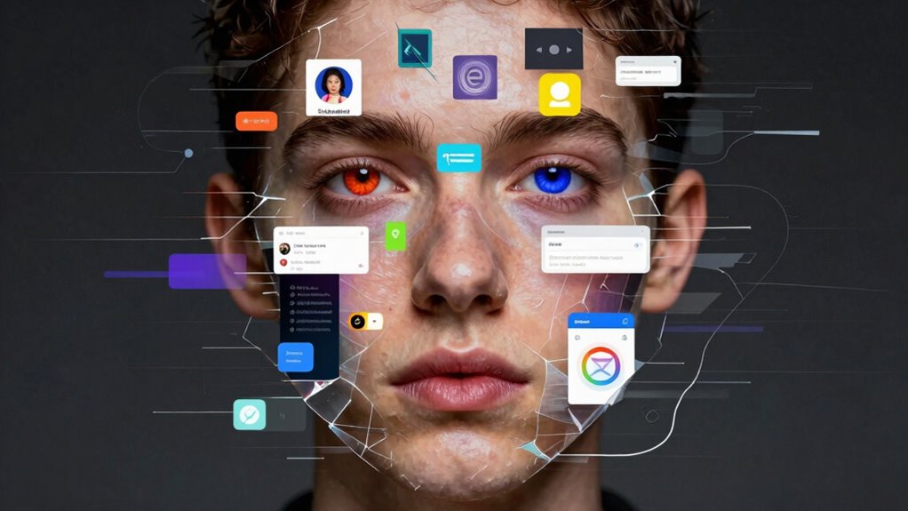fragmented digital personas