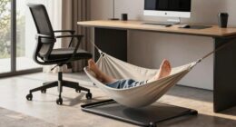 top desk foot hammocks