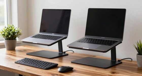 top dual laptop stands