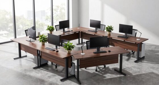 top l shaped desks
