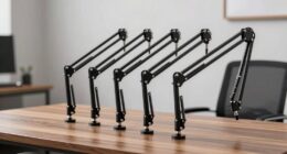 top microphone boom arms