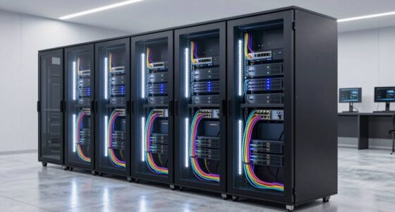 top networking rack cabinets