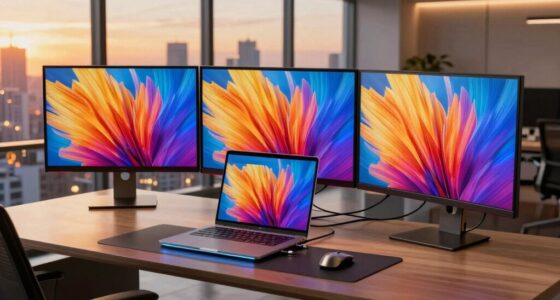 top triple monitor docks