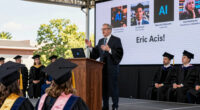 Eric Schmidt speech about AI booed during graduation