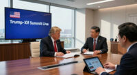 Trump-Xi summit live: US president set to leave China after talks
