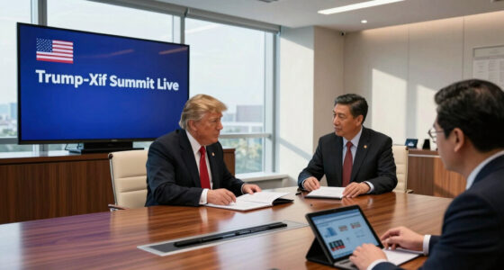 Trump-Xi summit live: US president set to leave China after talks