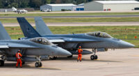 Two EA-18 fighter jets collide at Mountain Home airshow, pilots ejected safely