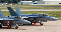 Two EA-18 fighter jets collide at Mountain Home airshow, pilots ejected safely