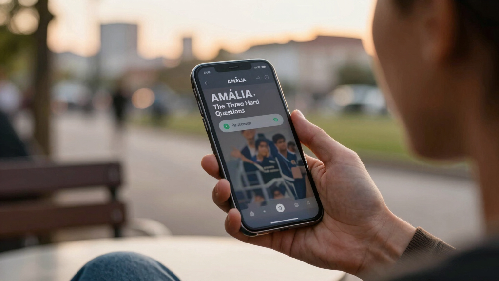 AMÁLIA · The Three Hard Questions.