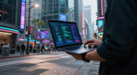 A Walkable ASCII Cyberpunk City In One HTML File [Video]