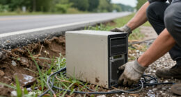 I Found These Computers In A Ditch…