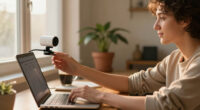 Lower Your Screen Time Eye Strain Using A Webcam Monitoring System