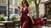 The Fashion Signal Of 2026: Teyana Taylor’s Bold Burgundy Gown