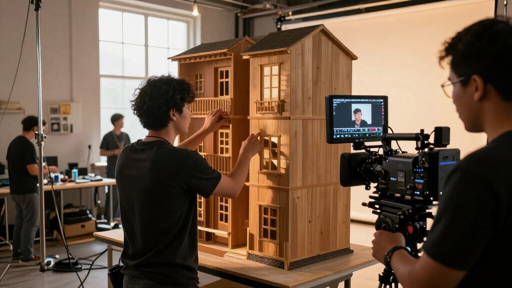 GewerkTon’s Custom Buildings Bring An AI Brand Film To Life