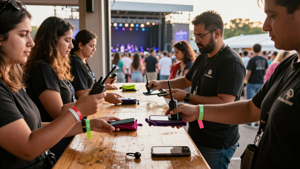 How To Coordinate Staff At Phone-Free Venues