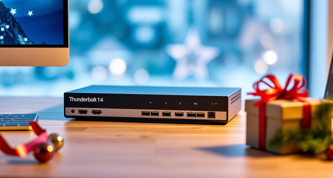 Sabrent Thunderbolt 4 KVM Switch: A Holiday Desk Upgrade