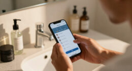 The Men's Skincare Tracker: A Glow-Up App For Routine Check-Ins